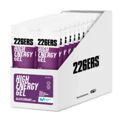 High Energy 76g 24 Units BCAA´S Blackcurrant Energy Gels Box