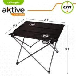 Aktive Textile Folding Table 61x53x51 Cm 12 Aktive Textile Folding Table 61x53x51 Cm -Swim Hush Sales Store aktive textile folding table 61x53x51 cm 5