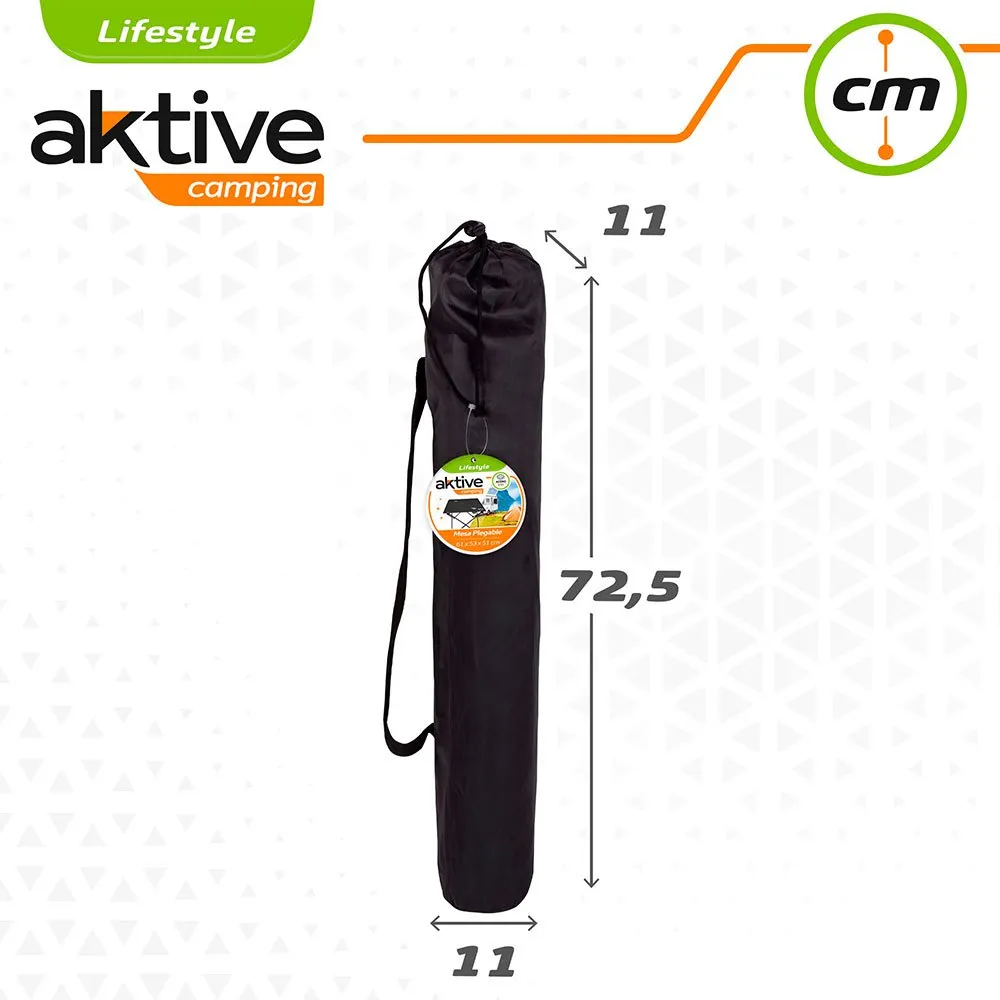 Aktive Textile Folding Table 61x53x51 Cm 7 Aktive Textile Folding Table 61x53x51 Cm - Image 7