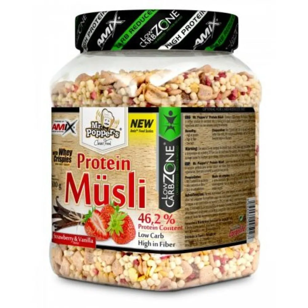 Amix Müsli Protein Chocolate Coconut 500G 1 Amix Müsli Protein Chocolate Coconut 500G