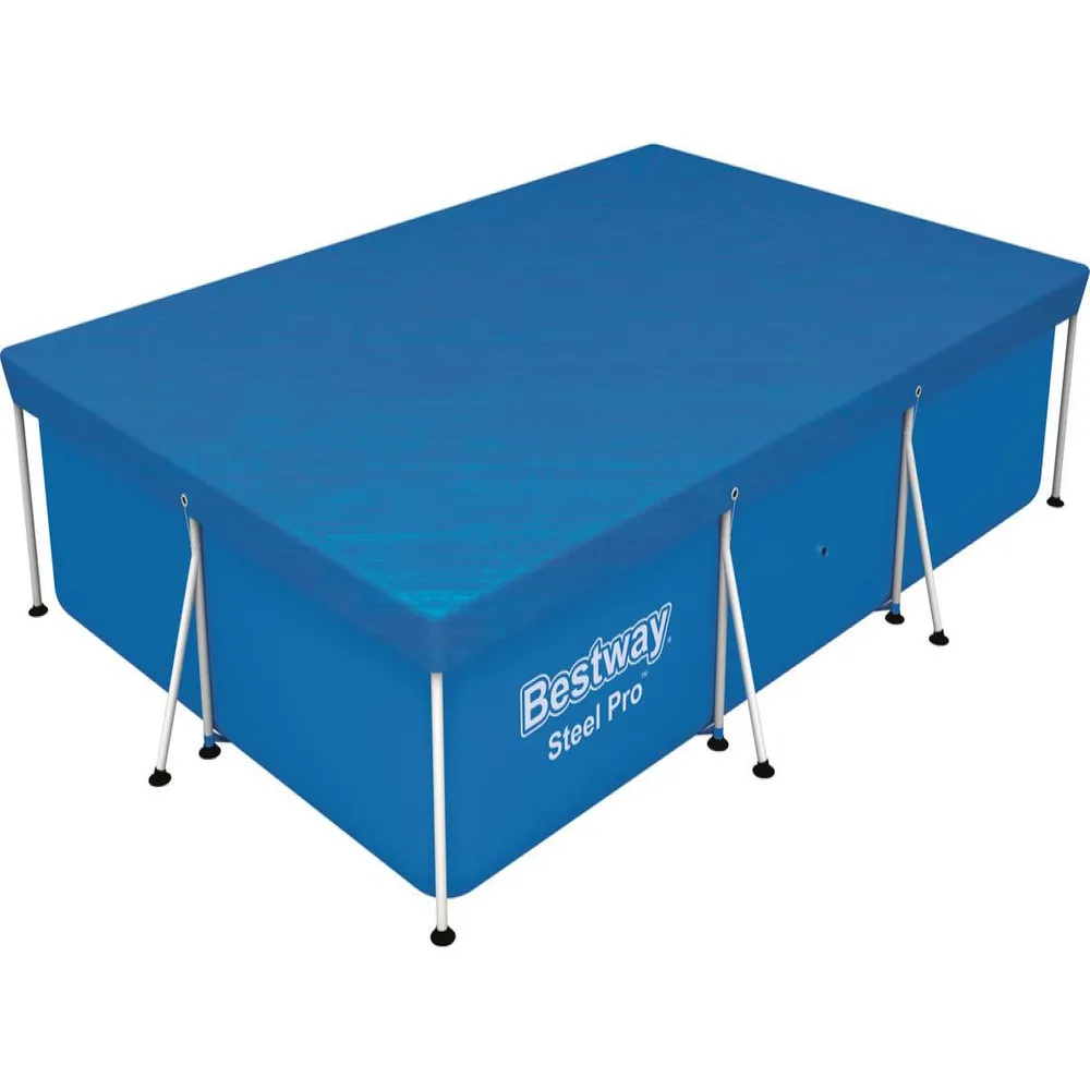 Bestway Cover For Rectangular Swimming Pool 300X201Cm 1 Bestway Cover For Rectangular Swimming Pool 300X201Cm