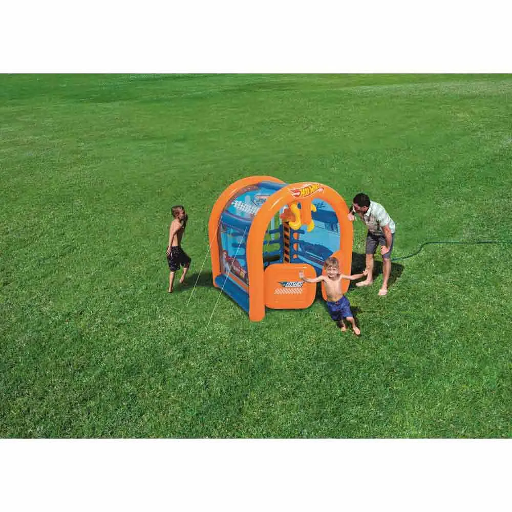 Bestway Hot Wheels Car Wash Center Inflatable Toy 12 Bestway Hot Wheels Car Wash Center Inflatable Toy - Image 12