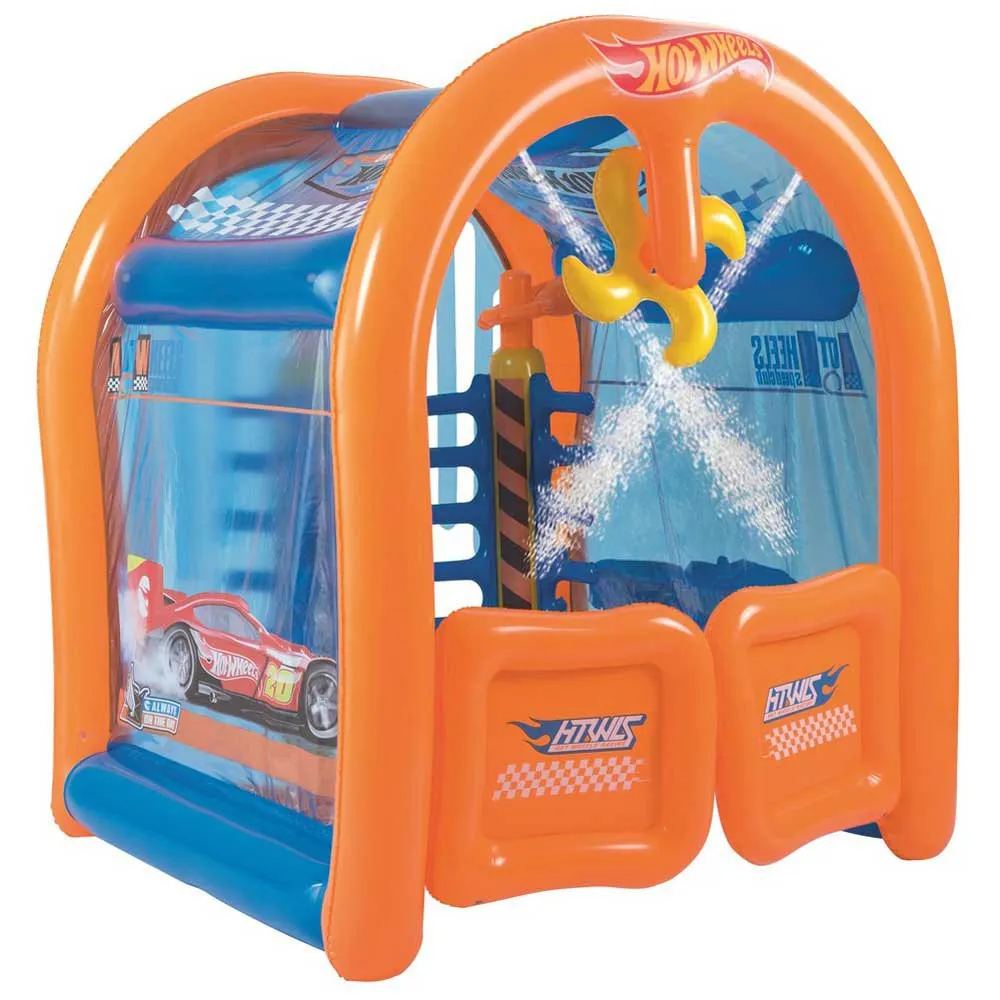 Bestway Hot Wheels Car Wash Center Inflatable Toy 3 Bestway Hot Wheels Car Wash Center Inflatable Toy - Image 3