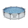 Bestway Round Swimming Pool With Purifier Metal Structure 305x76 Cm
