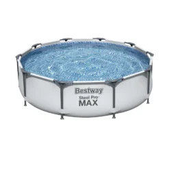 Bestway Round Swimming Pool With Purifier Metal Structure 305x76 Cm