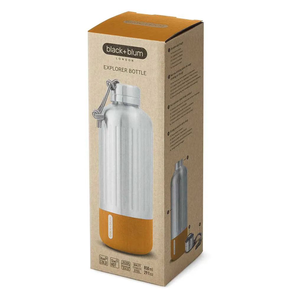 Black+Blum Explorer 850ml Stainless Steel Bottle 3 Black+Blum Explorer 850ml Stainless Steel Bottle - Image 3
