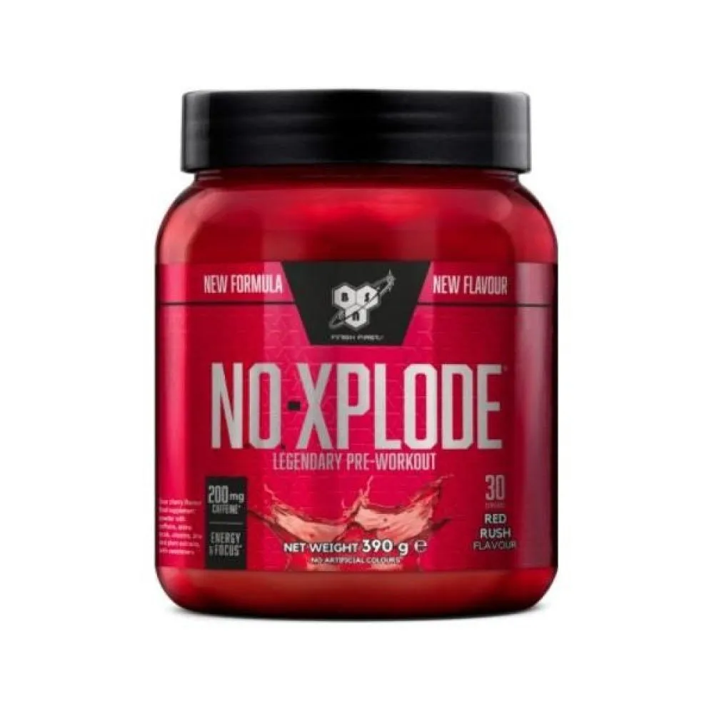 BSN No-Xplode New Formula Red Rush 390G 1 BSN No-Xplode New Formula Red Rush 390G