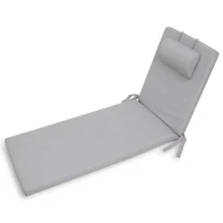 Hampton Sun Lounger Cushion With Headrest 190x60x6cm
