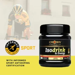 Energy Lemon Isotonic Drink Powder 640g 10 Energy Lemon Isotonic Drink Powder 640g -Swim Hush Sales Store crown sport nutrition energy lemon isotonic drink powder 640g 2