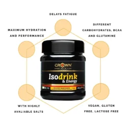 Energy Orange Isotonic Drink Powder Sachets Box 32g 18 Units 14 Energy Orange Isotonic Drink Powder Sachets Box 32g 18 Units -Swim Hush Sales Store crown sport nutrition energy orange isotonic drink powder sachets box 32g 18 units 6