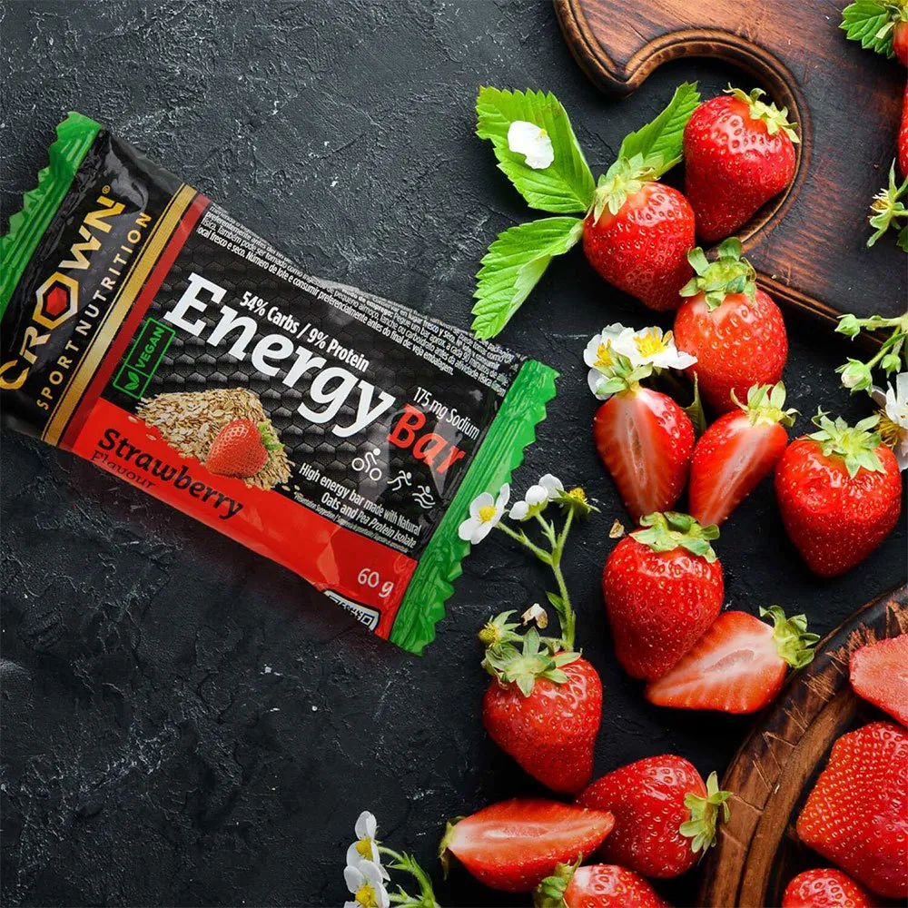 Strawberry Energy Bar 60g 3 Strawberry Energy Bar 60g - Image 3