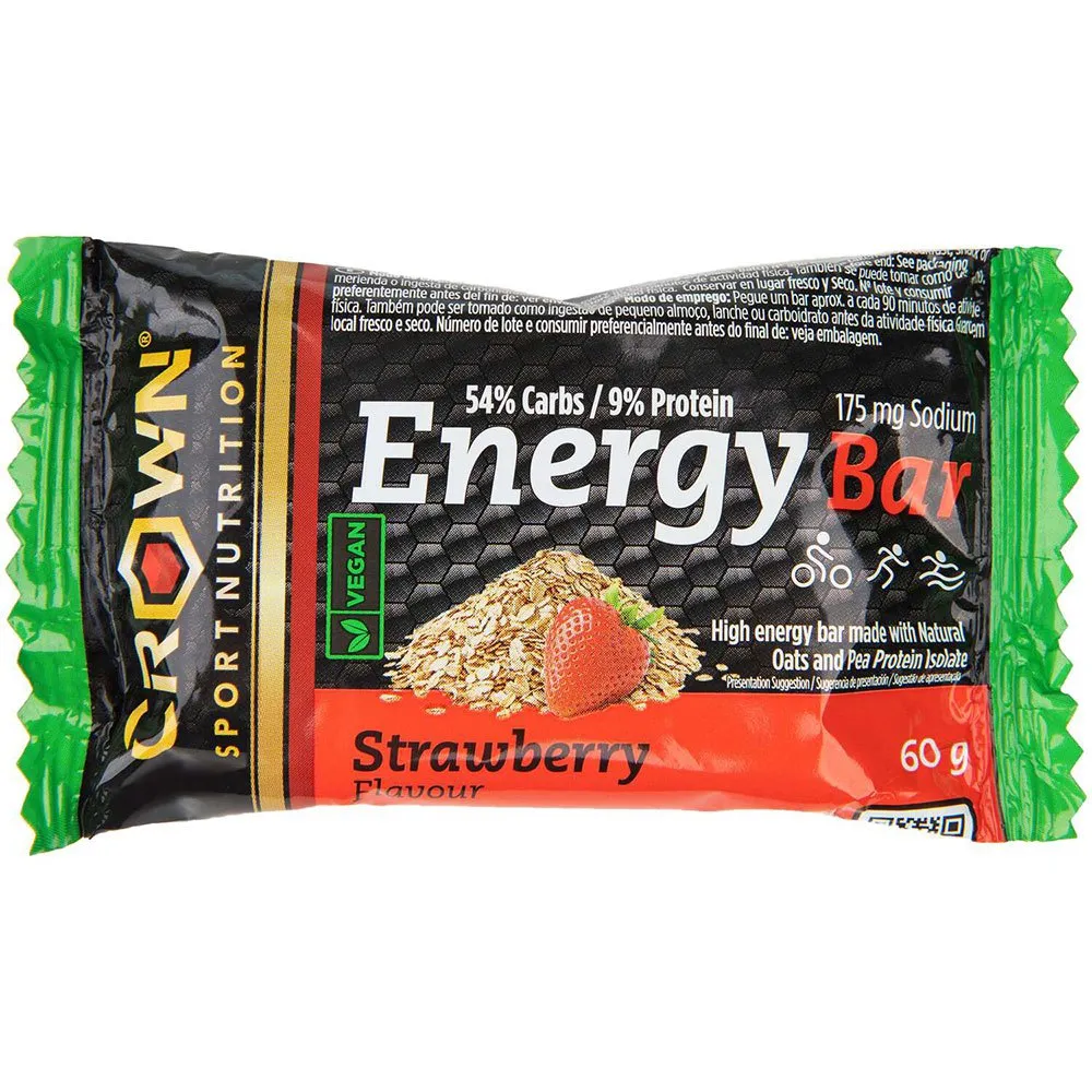 Strawberry Energy Bar 60g 1 Strawberry Energy Bar 60g
