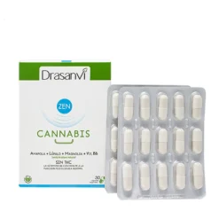 Drasanvi Cannabis Zen 30 Capsules -Swim Hush Sales Store drasanvi cannabis zen 30 capsules 2