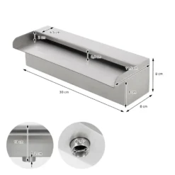 390002168 Pool Waterfall 30 Cm -Swim Hush Sales Store ecd germany 390002168 pool waterfall 30 cm 3