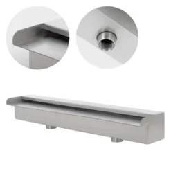 Led RGB Pool Waterfall 60 Cm -Swim Hush Sales Store ecd germany led rgb pool waterfall 60 cm 2