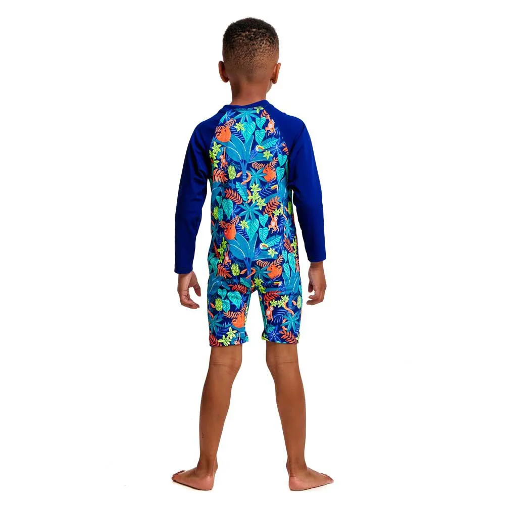 Funky Trunks Go Slothed UV Long Sleeve Jumpsuit 2 Funky Trunks Go Slothed UV Long Sleeve Jumpsuit - Image 2