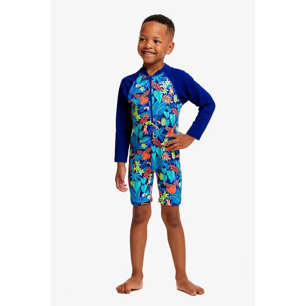 Funky Trunks Go Slothed UV Long Sleeve Jumpsuit 4 Funky Trunks Go Slothed UV Long Sleeve Jumpsuit - Image 4