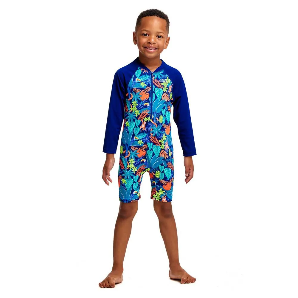 Funky Trunks Go Slothed UV Long Sleeve Jumpsuit 1 Funky Trunks Go Slothed UV Long Sleeve Jumpsuit