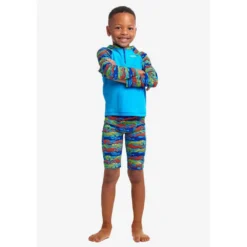 Funky Trunks Zippy UV Long Sleeve T-Shirt -Swim Hush Sales Store funky trunks zippy uv long sleeve t shirt 3