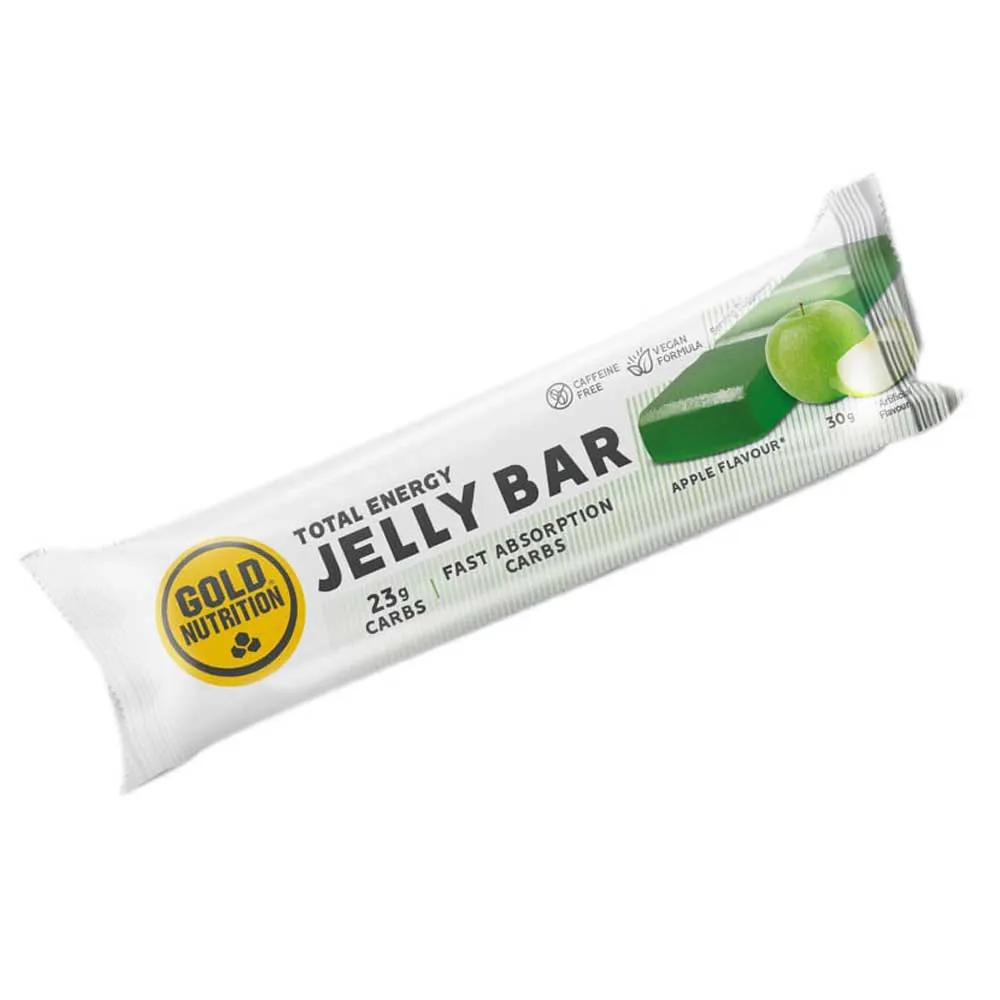 Gold Nutrition Energy Jelly Bar 30g Apple 1 Gold Nutrition Energy Jelly Bar 30g Apple