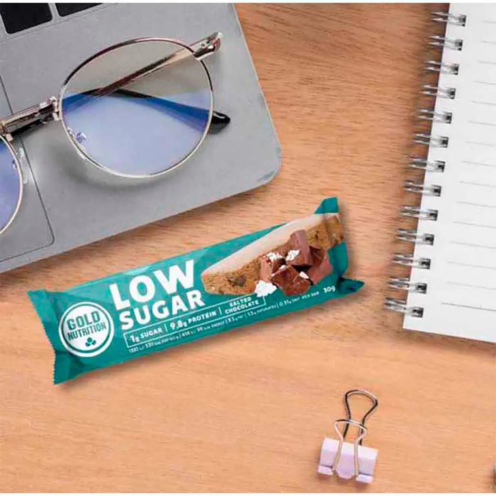 Gold Nutrition Protein Low Sugar 30g 12 Units Chocolate 2 Gold Nutrition Protein Low Sugar 30g 12 Units Chocolate - Image 2