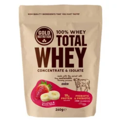 Gold Nutrition Total Whey 260gr Strawberry&Banana