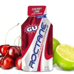 Gu Roctane Ultra Endurance 24 Units Cherry&Lime Energy Gels Box