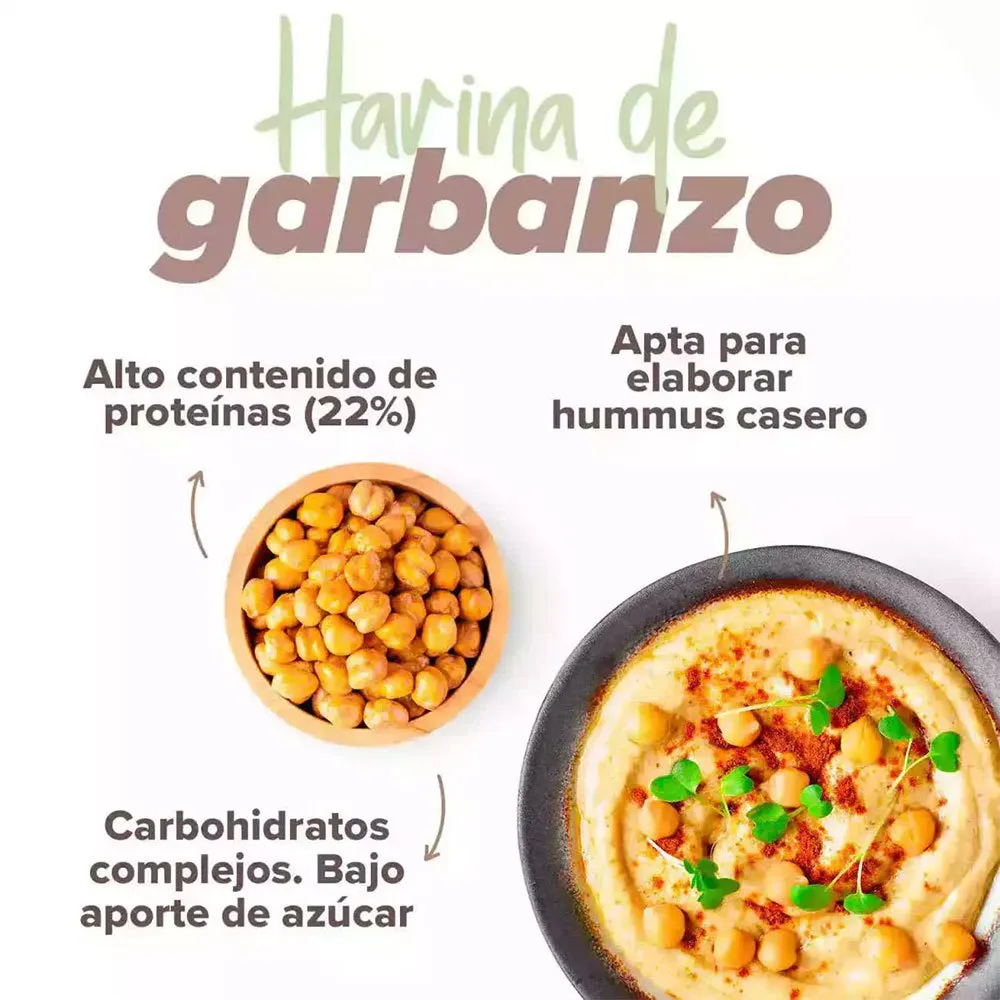 Chickpea Flour Powder 500g 4 Chickpea Flour Powder 500g - Image 4