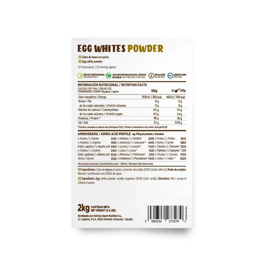 Egg Albumin Powder 2Kg 2 Egg Albumin Powder 2Kg - Image 2