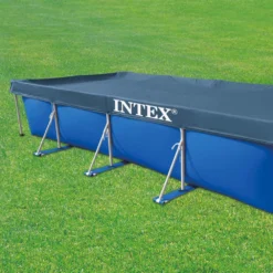 Intex 28039 Rectangular Pool Cover 28039 450x220 Cm -Swim Hush Sales Store intex 28039 rectangular pool cover 28039 450x220 cm 2