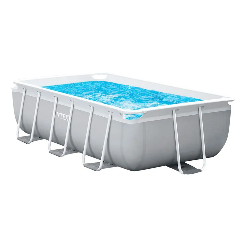 Intex Prisma Frame Rectangular With Filter Pool 8 Intex Prisma Frame Rectangular With Filter Pool - Image 8