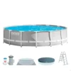 Intex Prisma Frame Round Above Ground With Filter Pool