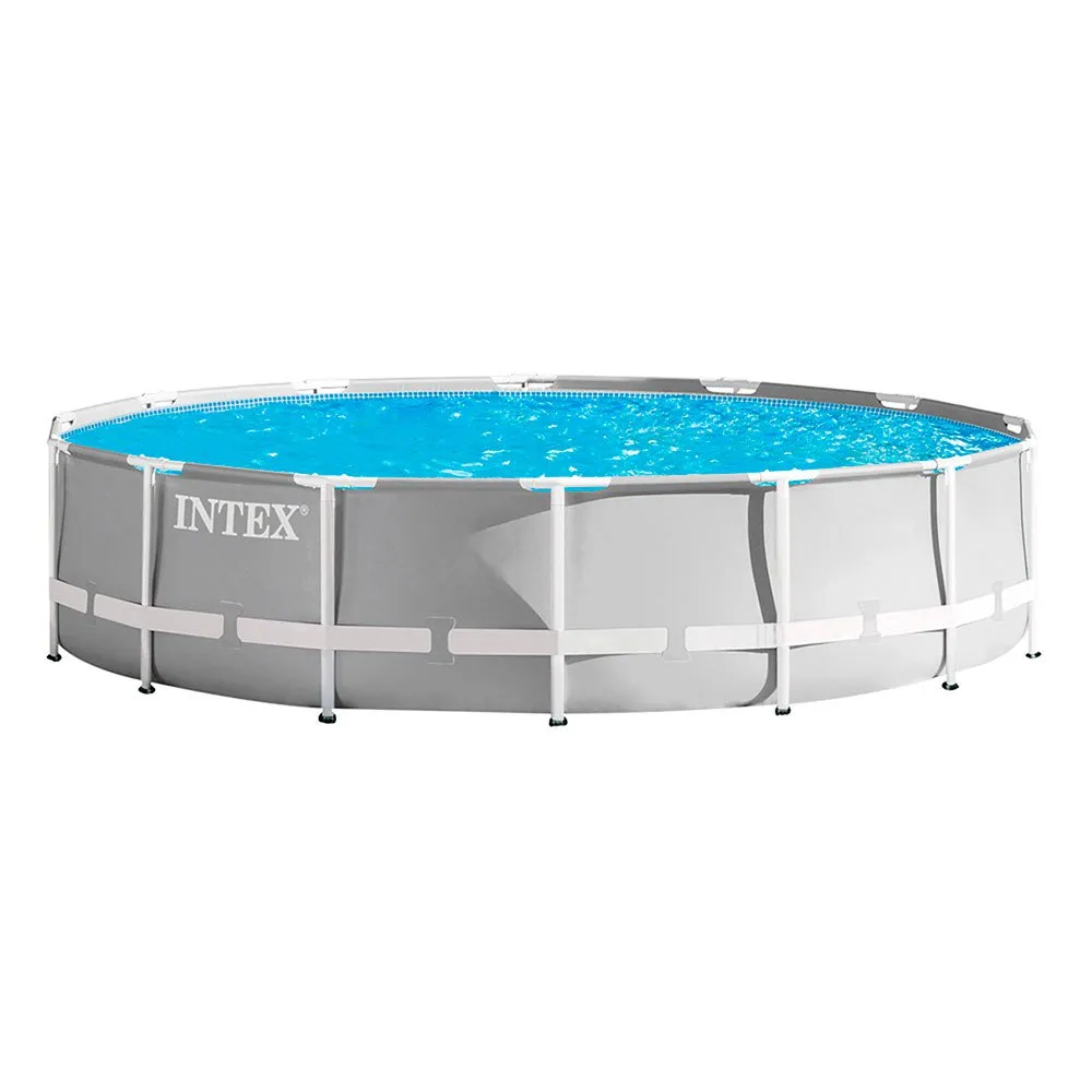 Intex Prisma Frame Round Above Ground With Filter Pool 9 Intex Prisma Frame Round Above Ground With Filter Pool - Image 9