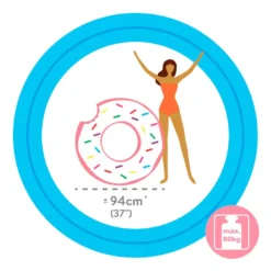 Intex Strawberry Donut -Swim Hush Sales Store intex strawberry donut 2