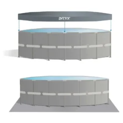 Intex Ultra XTR 488 X 122 Cm Round Steel Frame Above Ground Pool -Swim Hush Sales Store intex ultra xtr 488 x 122 cm round steel frame above ground pool 4