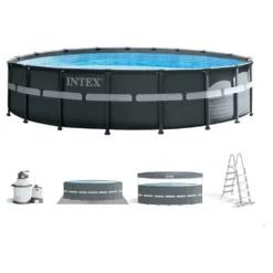 Intex Ultra XTR 549 X 132 Cm Round Steel Frame Above Ground Pool -Swim Hush Sales Store intex ultra xtr 549 x 132 cm round steel frame above ground pool 4