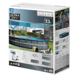 Intex Ultra XTR 732 X 132 Cm Round Steel Frame Above Ground Pool -Swim Hush Sales Store intex ultra xtr 732 x 132 cm round steel frame above ground pool 5