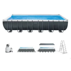 Intex Ultra XTR 732 X 366 X 132 Cm Rectangular Steel Frame Above Ground Pool 12 Intex Ultra XTR 732 X 366 X 132 Cm Rectangular Steel Frame Above Ground Pool -Swim Hush Sales Store intex ultra xtr 732 x 366 x 132 cm rectangular steel frame above ground pool 4