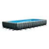Intex Ultra XTR 975 X 488 X 132 Cm Rectangular Steel Frame Above Ground Pool