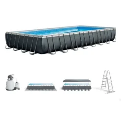 Intex Ultra XTR 975 X 488 X 132 Cm Rectangular Steel Frame Above Ground Pool 12 Intex Ultra XTR 975 X 488 X 132 Cm Rectangular Steel Frame Above Ground Pool -Swim Hush Sales Store intex ultra xtr 975 x 488 x 132 cm rectangular steel frame above ground pool 4