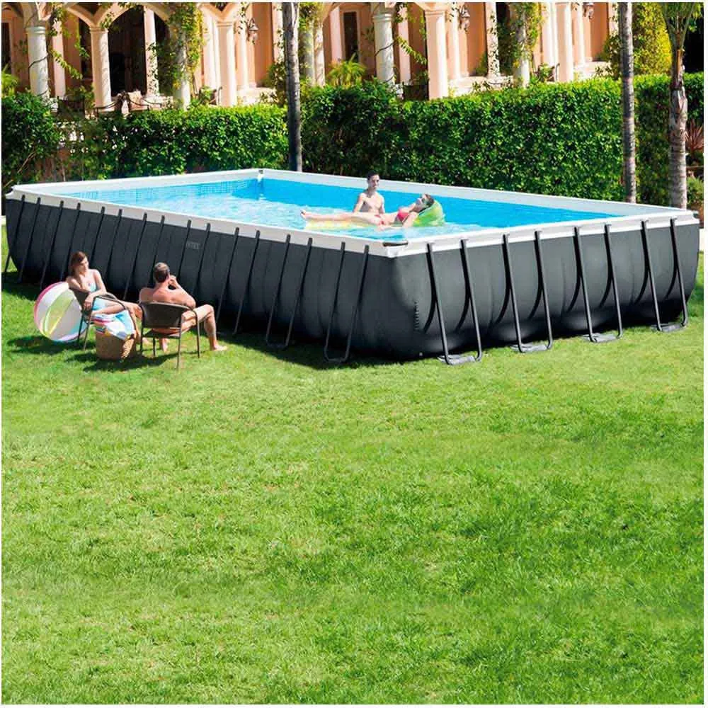 Intex Ultra XTR 975 X 488 X 132 Cm Rectangular Steel Frame Above Ground Pool 7 Intex Ultra XTR 975 X 488 X 132 Cm Rectangular Steel Frame Above Ground Pool - Image 7