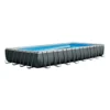 Intex Ultra XTR 975 X 488 X 132 Cm With Chlorinator Rectangular Steel Frame Above Ground Pool