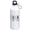 Sleep Eat And Run 800ml Aluminium Bottle