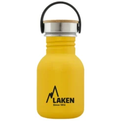 Basic 350ml Stainless Steel&Bamboo Cap