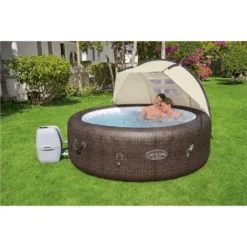 Lay-z Spa Detachable Hot Tub Canopy -Swim Hush Sales Store lay z spa detachable hot tub canopy 12