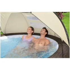 Lay-z Spa Detachable Hot Tub Canopy -Swim Hush Sales Store lay z spa detachable hot tub canopy 13