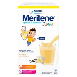 Meritene Junior 15x30 Gr Shake Dietary Supplement Vanilla
