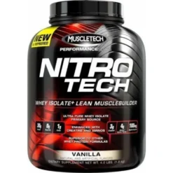 Muscletech Nitrotech Performance Series Protein Vanilla 1.81kg