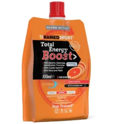 Named Sport Total Energy Boost Energy Gel 100ml Red Orange