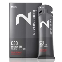C30 60ml Fruit Punch 12 Units Energy Gels Box